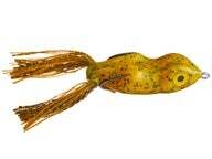 Scum Frog TS-1106 Trophy Series Topwater Frog, 2 3/4", 5/8 oz, Pumpkin Seed, Floating