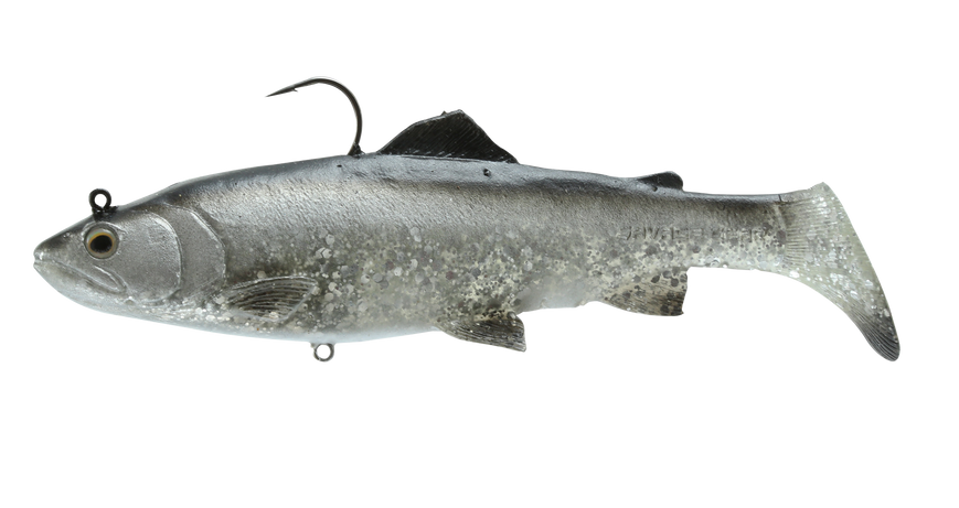 Savage Gear RE-J190-DS LB Real Herring Shad, Dirty Silver, 7 1/2"