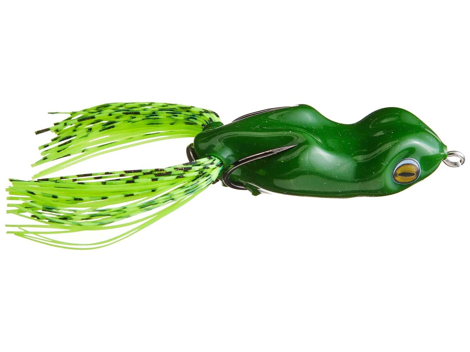 Scum Frog TS-1101 Trophy Series Topwater Frog, 2 3/4", 5/8 oz, Green, Floating