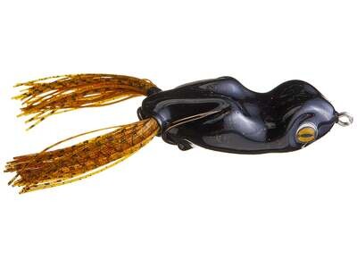 Scum Frog TSH-1202 Trophy Series Topwater Frog, 1/2 oz, Black, Floating