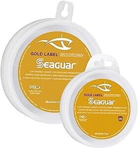 Seaguar 10GL25 Gold Label 100% Fluorocarbon Leader 10lb 25yd