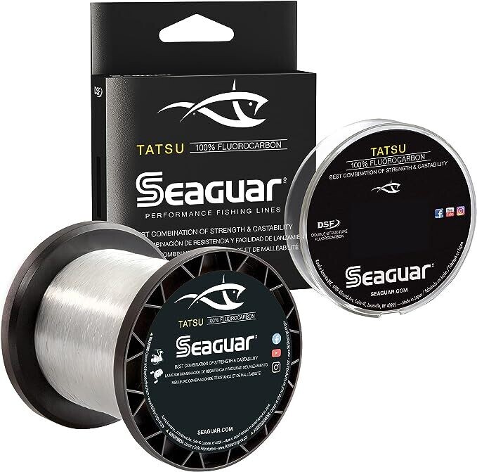 Seaguar 08TS200 Tatsu 100% Fluorocarbon Main Line 8lb 200yd