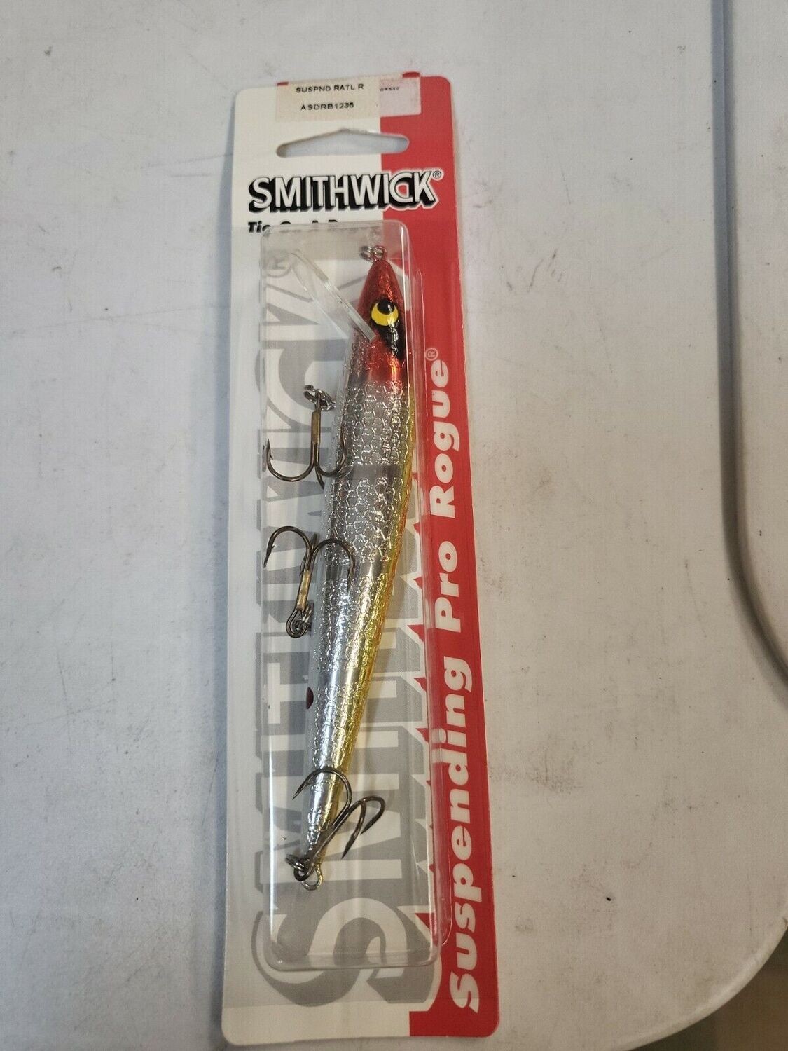 Smithwick ASDRB1235 Suspending Rattlin' Rogue Jerkbait, 4 1/2