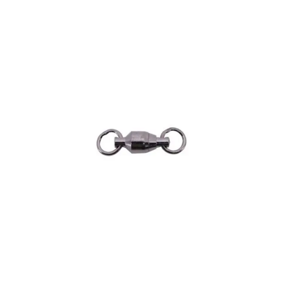 Spro  Ball Bearing Swivel 2-Welded Ring Sz1 40Lb Black