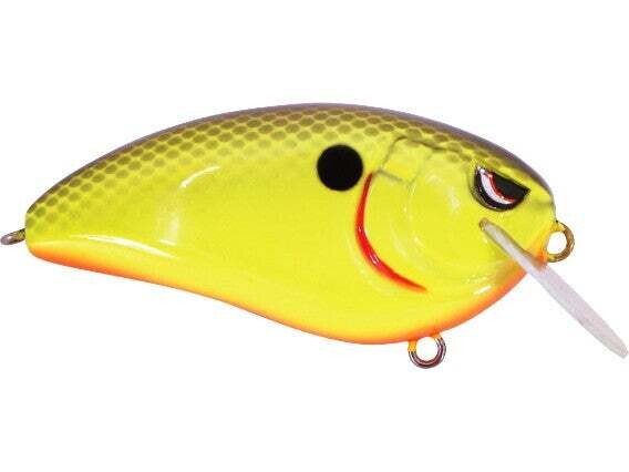Spro Fat John 60 Chartreuse Black Back
