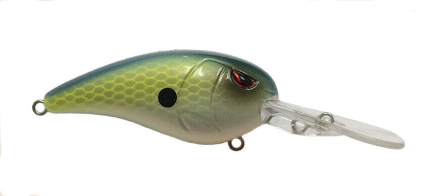 Spro Mike McClelland RkCrawler 55 Crankbait 2 11/64", 1/2oz, 9-14 ft, Ayu Shad