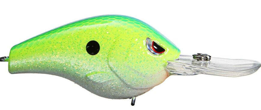 Spro SFPSB55TSD Fat Papa Square Bill Cranibait, 1.5&quot; Tropical Shad
