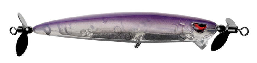 Spro Spin John 80 Smoke Purple, 80Mm, Finesse Prop Bait, Sinking