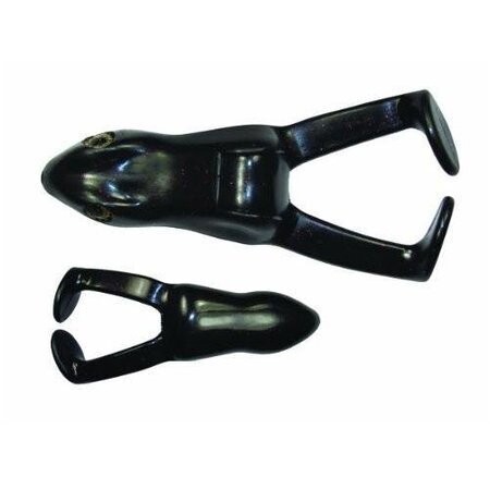 Stanley SRFT-201 Top Toad Hollow Body Frog Unrigged, 4", Black, Floating