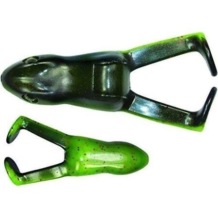 Stanley SRFT-211 Top Toad Hollow Body Frog Unrigged, 4", Catalpa