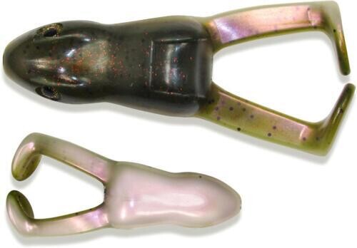 Stanley SRFT-204 Top Toad Hollow Body Frog Unrigged, 4&quot;, Watermelon