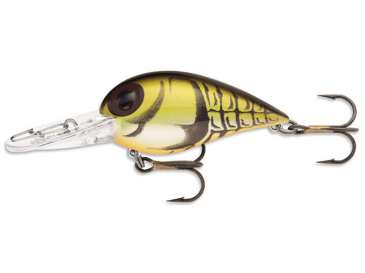 Storm Original Wiggle Wart Crankbait, 2", 3/8 oz, Creek Craw