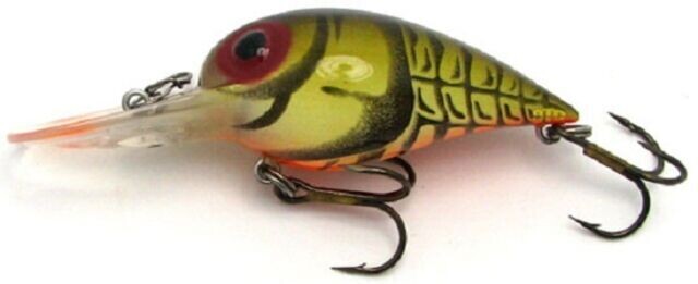Storm V63 Original Wiggle Wart Crankbait, 2", 3/8 oz, Naturistic