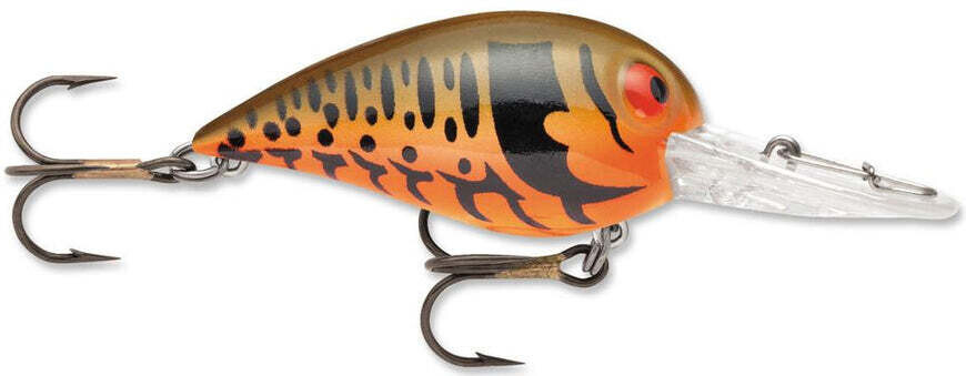 Storm V170 Original Wiggle Wart Crankbait Ouachita Craw 2" 3/8 Oz.
