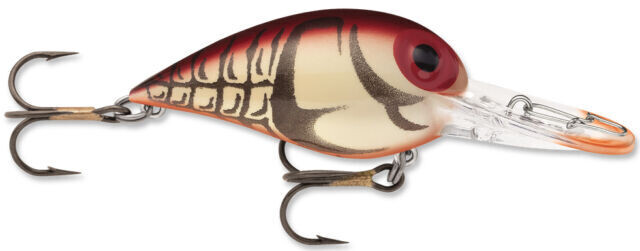 Storm V62 Original Wiggle Wart Crankbait, 2", 3/8 oz, Naturistic