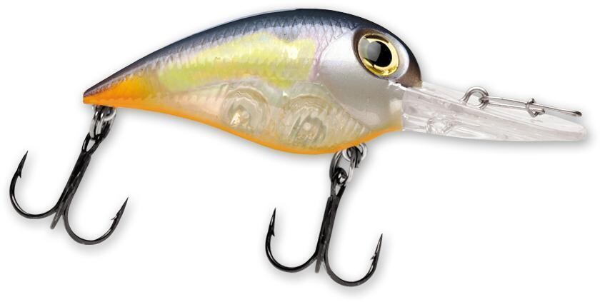 Storm VM582 Wiggle Wart MadFlash Crankbait, 2", 3/8 oz, Molten Steel