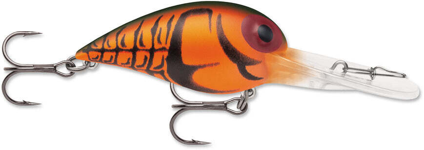 Storm V209 Original Wiggle Wart Crankbait, 2", 3/8 oz, Red Crayfish