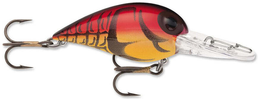 Storm V655 Original Wiggle Wart Crankbait, 2", 3/8 oz, Red Craw