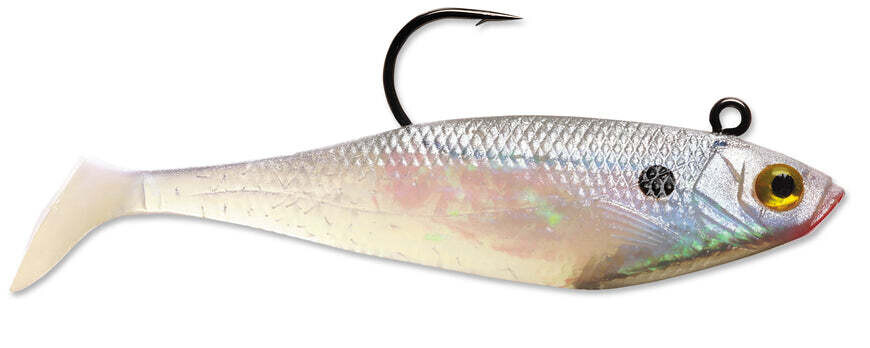 Storm WildEye Swim Shad, 5", 5/8 oz, Shad, Floating,3 Pk