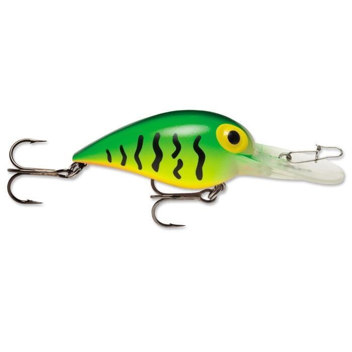 Storm V74 Original Wiggle Wart Crankbait, 2", 3/8 oz, Hot Tiger