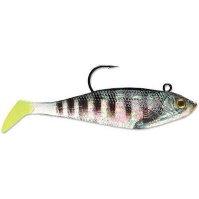 Storm WSS04BG WildEye Swim Shad, 4" 7/16 oz, Bluegill, Floating,3 Pk