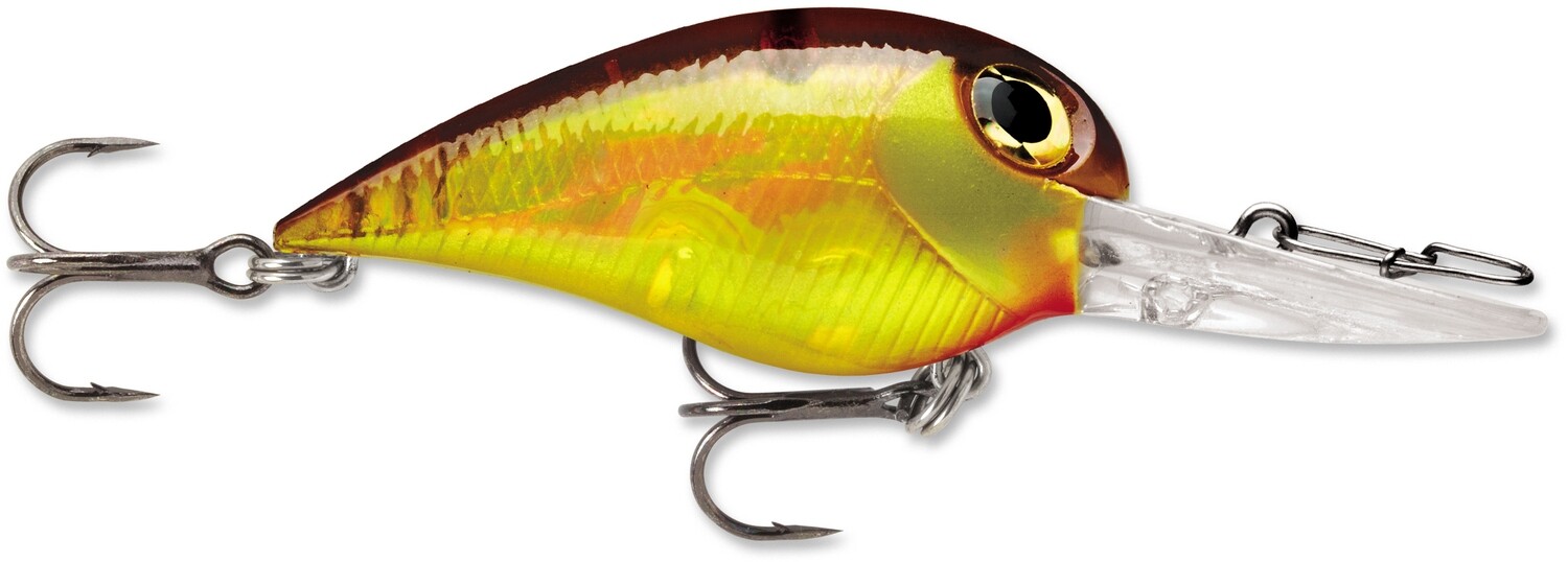 Storm VM862 Wiggle Wart MadFlash Crankbait, 2", 3/8 oz, Honey