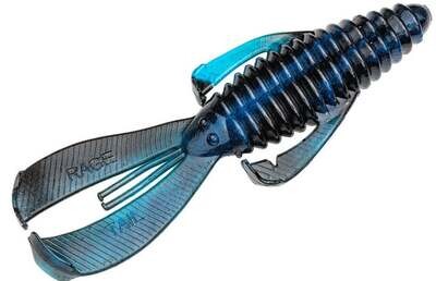 Strike King  Rage Magnum Bug 4.5" , Black Blue Swirl