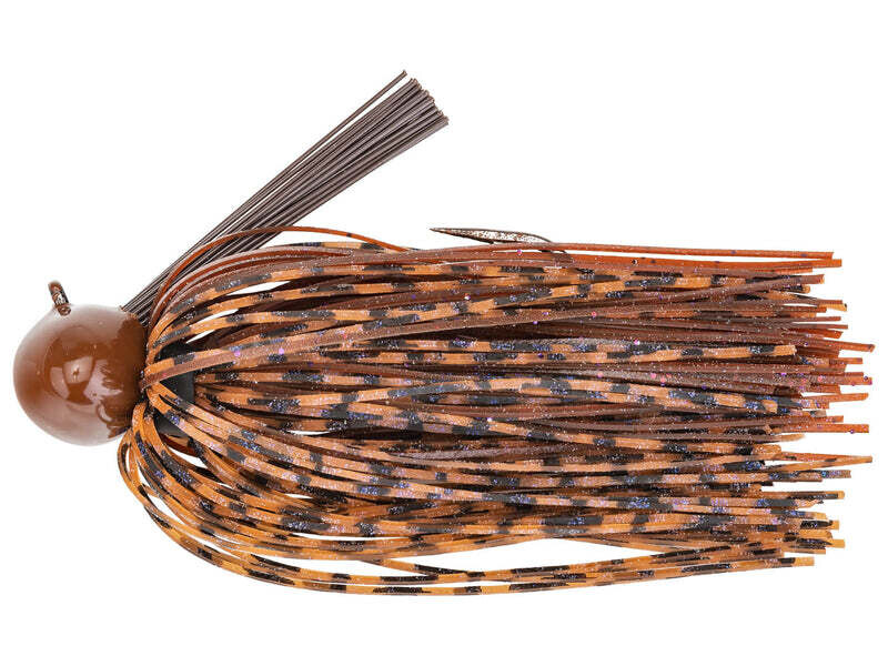 Strike King  Tour Grade Football Jig, 3/4 oz, Peanut Butter