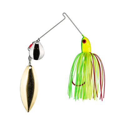 Strike King BL Spinnerbait, 3/8oz Bleeding Chart/White 7962