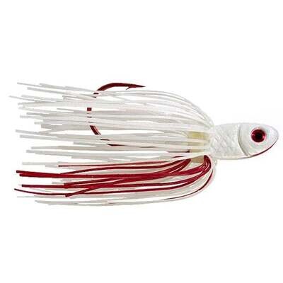 Strike King BL Spinnerbait, 3/8oz Bleeding White 7979