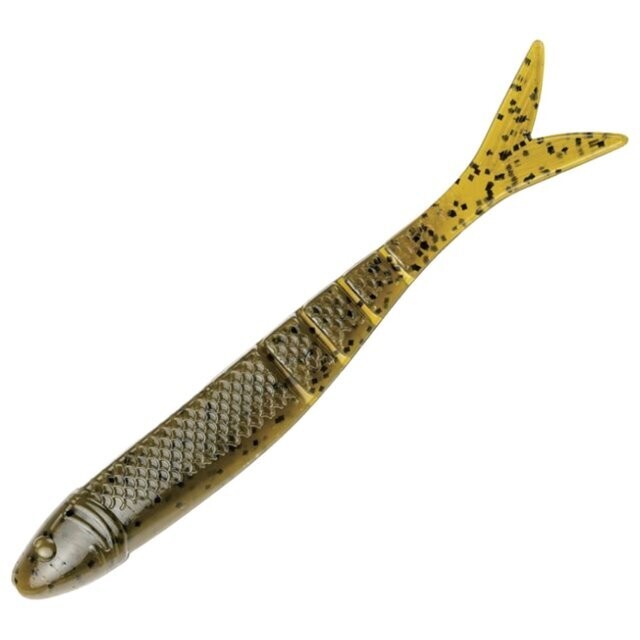 Strike King Blade Minnow 4.5  Green Pumpkin 8pk