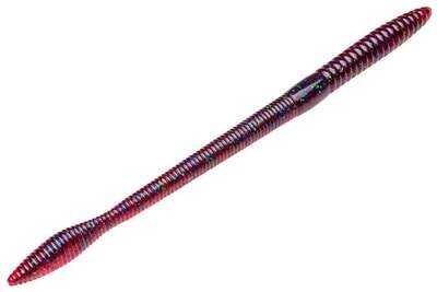 Strike King Bullworm 10&#39;&#39; Plum