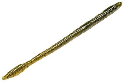 Strike King Bullworm 10&#39;&#39; Green Pumpkin