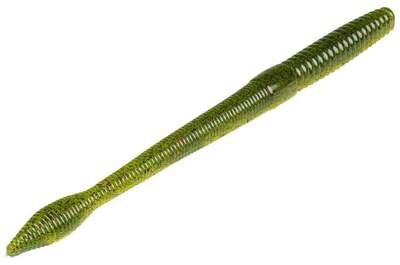 Strike King Bullworm 8&#39;&#39; Watermelon Red Flake