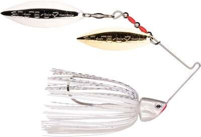 Strike King Burner 3/8oz, Super White 8775