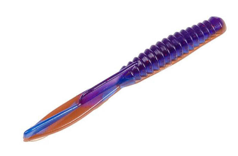 Strike King DSHS3.5-276 Drop Shot Half Shell 3.5&quot;, Triple Magic 9pk