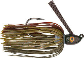 Strike King HAHCSJ38-46 Hack Attack Heavy Cover Swim Jig, 3/8 oz, Green