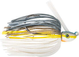 Strike King HAHCSJ14-590 Hack Attack Heavy Cover Swim Jig, 1/4 oz