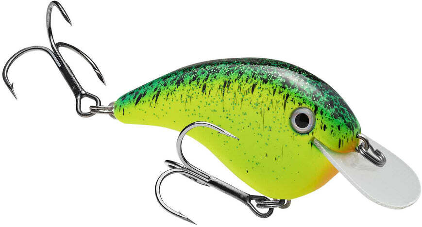 Strike King HCCM-476 Chick Magnet Flatside Chartreuse with Blue /