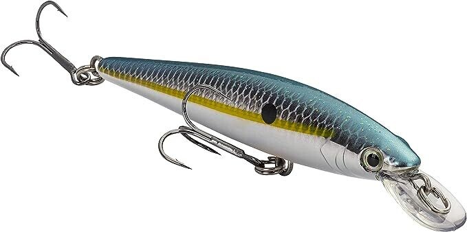 Strike King HCKVDJ100-514 KVD Jerkbait 100 2pk Chrome Sexy Shad	