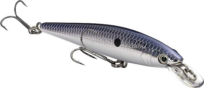 Strike King HCKVDJ100-401 KVD Jerkbait 100 2pk Smokey Chrome Blue	