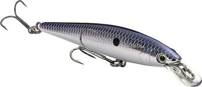Strike King HCKVDJ100-401 KVD Jerkbait 100 2pk Smokey Chrome Blue	