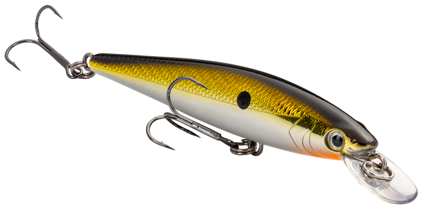 Strike King HCKVDJ100-685 KVD Jerkbait 100 2pk Silver TN Shad	