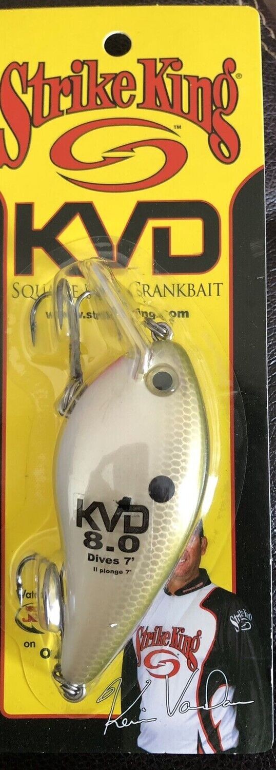 Strike King HCKVDS8.0-517 Pro Model KVD 8.0 Magnum Square Bill Rattle