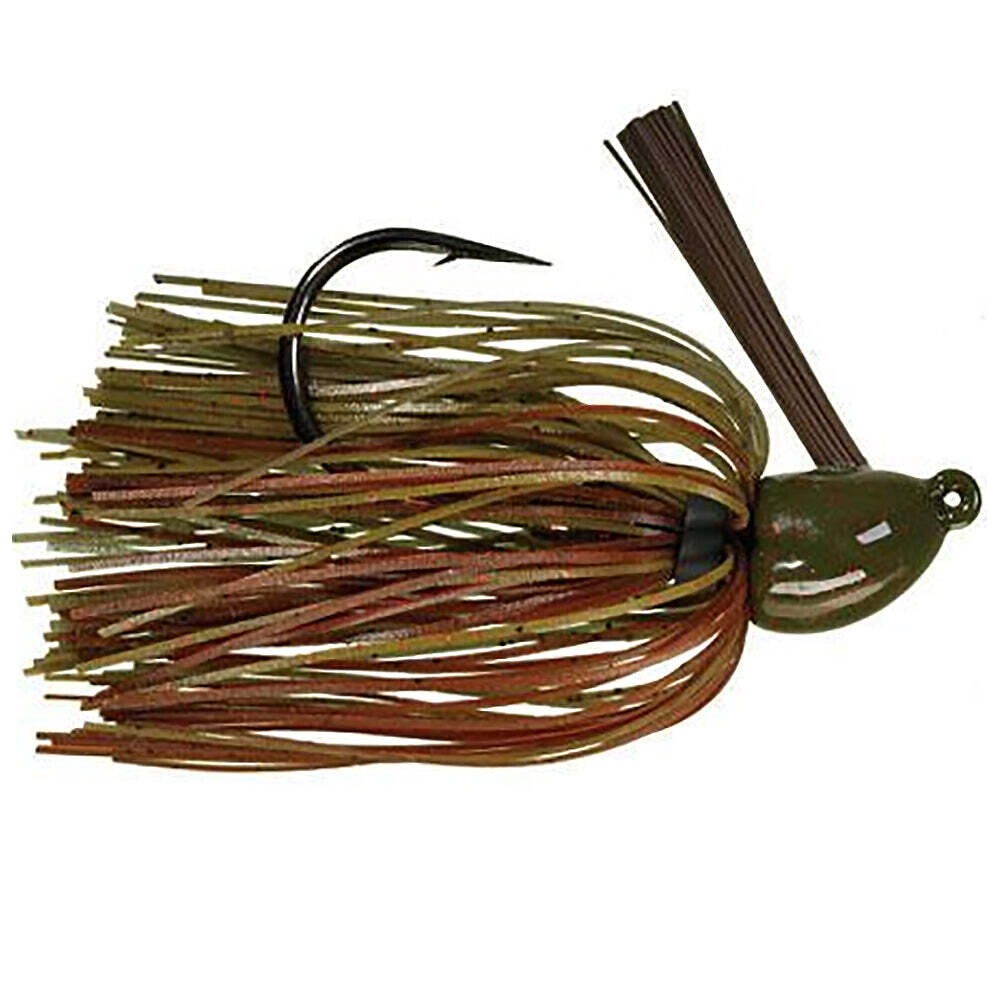Strike King Hack Attack Jig 1/2 oz Green Pumpkin Craw
