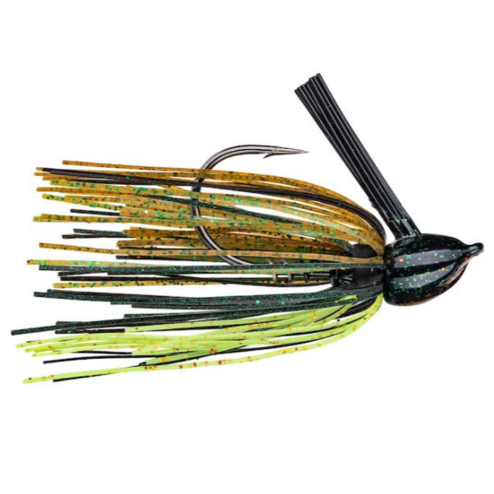 Strike King HackAttack Fluorocarbon Flipping Jig 1/2 oz Texas Craw