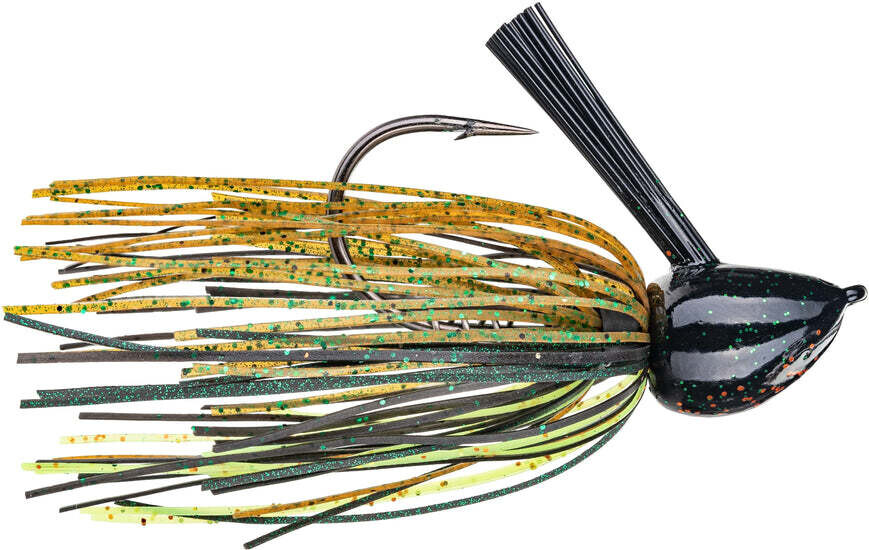 Strike King HackAttack Fluorocarbon Flipping Jig 3/4 oz Texas Craw