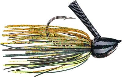 Strike King HackAttack Fluorocarbon Flipping Jig 3/4 oz Texas Craw