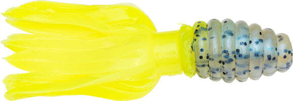 Strike King MRCCT134-60 Mr. Crappie Thunder Tube Bait, 1 3/4", Electric