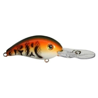 Strike King Model 3XD Extra Deep Dive Rattle Crankbait, 3 1/4&quot;, 7/16 oz, Orange Belly Craw, Floating,1pk